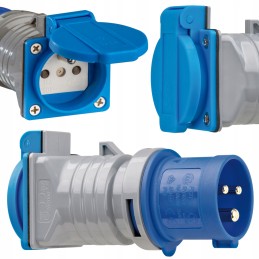 Cee socket camper boat trailer 230v IP44