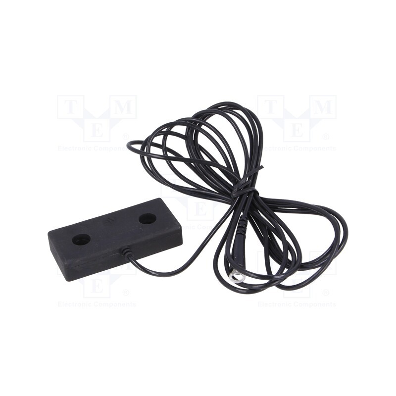 1 pcs x STATICTEC - STW1480 - Ground cord, ESD, black, 1MΩ, 2.5m