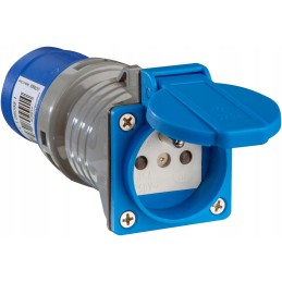 Caravan socket adapter 230v IP44 cee