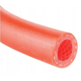 Red PVC hot water hose