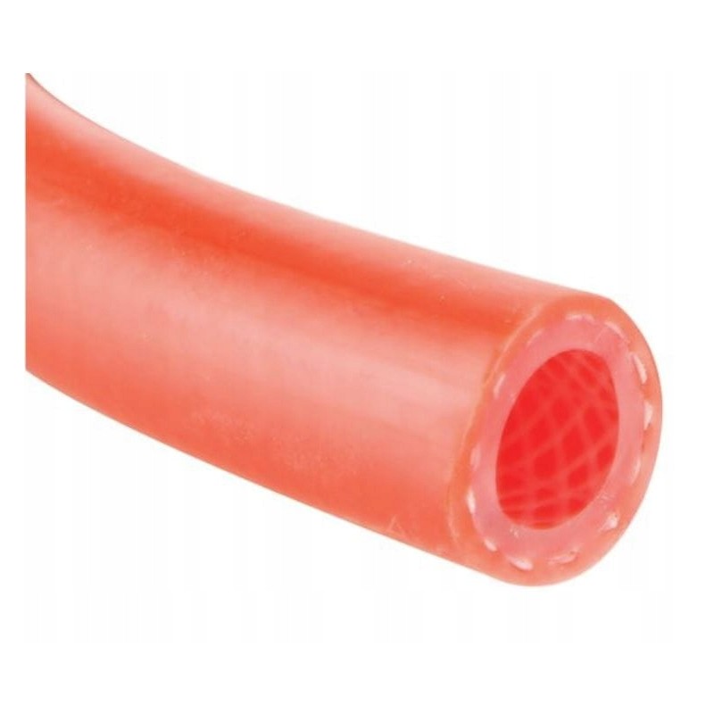 Red PVC hot water hose