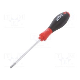 1 pcs x WIHA - 27757 - Screwdriver, Phillips, PH1, SoftFinish®, Blade length: 100mm