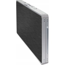 Brunner drive foldable travel cabinet in black