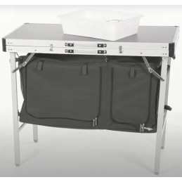 Brunner drive foldable travel cabinet in black