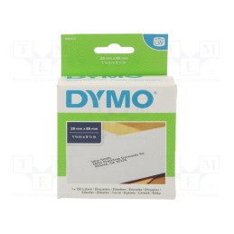 1 pcs x DYMO - 1983173 - Label, 28mm, 89mm, white