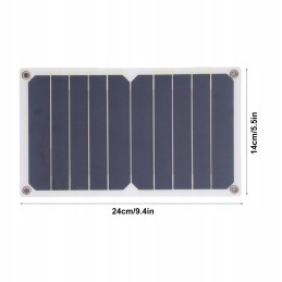Solar panel 6w 5v portable small outdoor work
