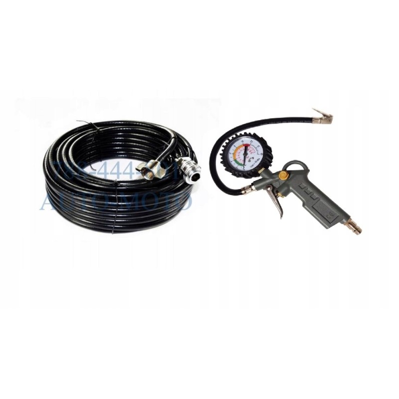 Pumping hose for wheels 18m, gun, pumping cable for truck 18m, truck agro