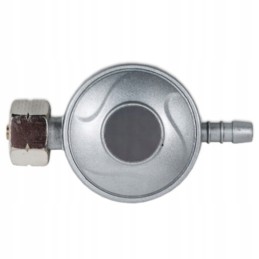 Single-stage gas pressure reducer for 37 mbar gas