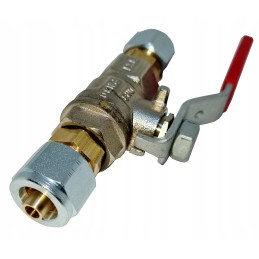 Ball valve for Faro hose 6 mm, camper van