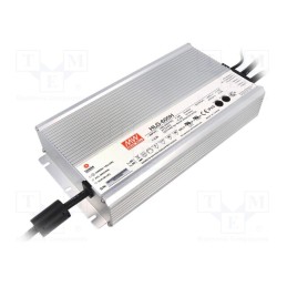 1 pcs x MEAN WELL - HLG-600H-36A - Power supply: switched-mode, LED, 600W, 36VDC, 8.3÷16.7A, IP65