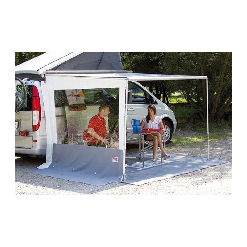 Side wall with side window in pro f35 van fiamma