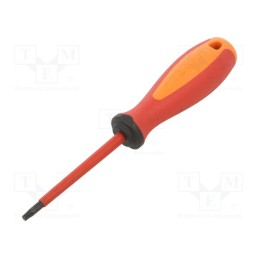 1 pcs x UNIOR - 616456 - Screwdriver, insulated, Torx®, TX20, Blade length: 80mm, 1kVAC