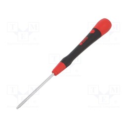 1 pcs x WIHA - 42434 - Screwdriver, hex key,spherical, precision, HEX 2,5mm