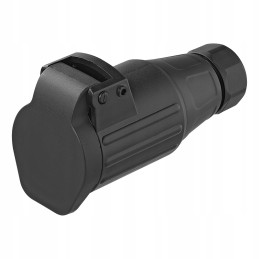 Socket 13 pin trailer hitch shape plug at discounted outlet price