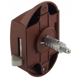 Bronze push lock Hafele cabinet lock with bolt