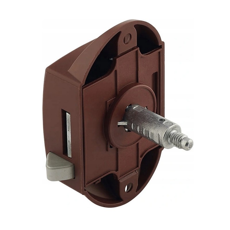Bronze push lock Hafele cabinet lock with bolt