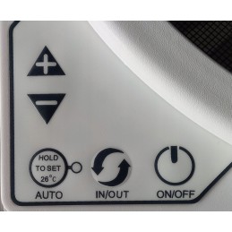 Roof window 40x40 Maxfan white 12v with fan