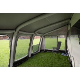 Inflatable vestibule of Ceres 10 Westfield trailer