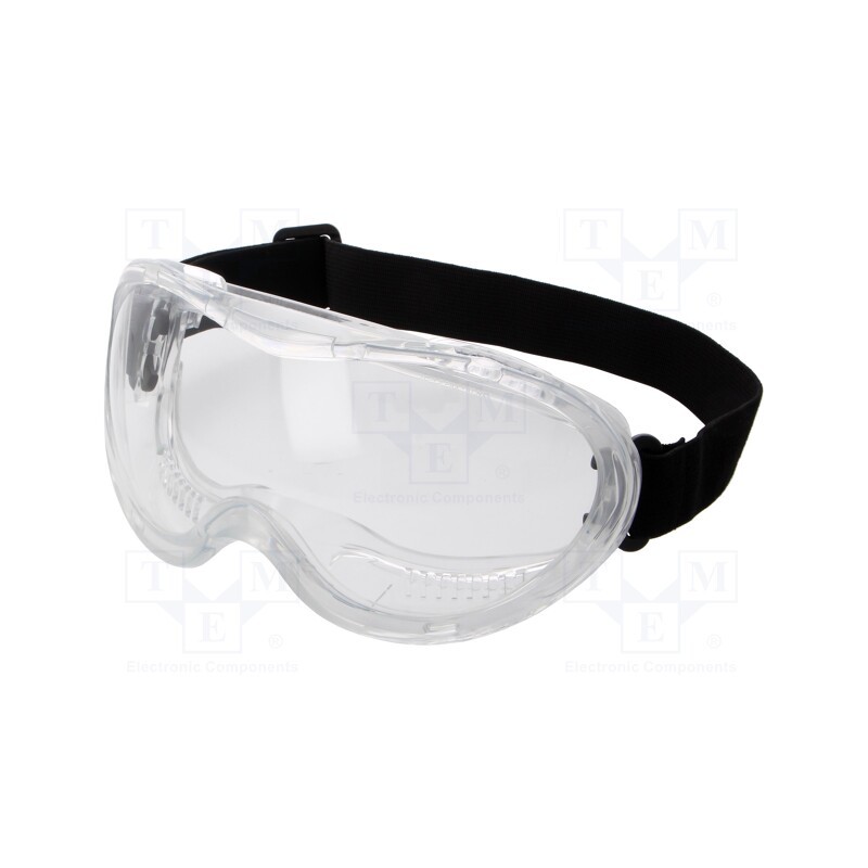 1 pcs x LAHTI PRO - L1510500 - Safety goggles, Lens: transparent, Protection class: BT