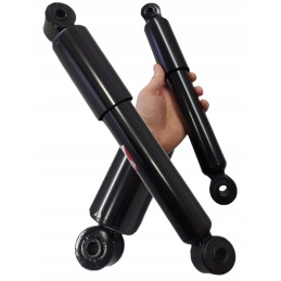 Gas shock absorber of the sprung trailer axle, short trailer, 345mm, 1 pc