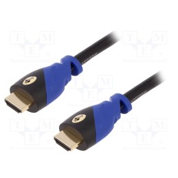 1 pcs x Goobay - 72316 - Cable, HDCP 2.2,HDMI 2.0, HDMI plug,both sides, PVC, 1m