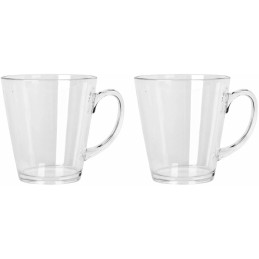 Gimex glass with handle 400 ml 2 pcs