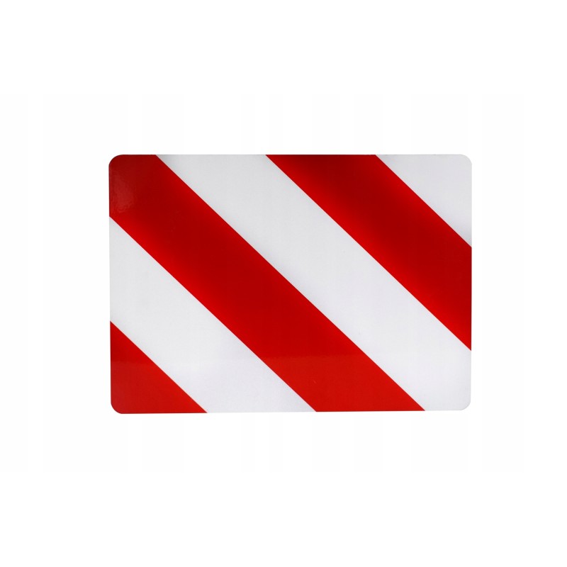 Warning board, dimensions truck trailer 30x40 l
