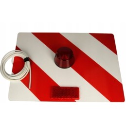 Warning board, dimensions truck trailer 30x40 l