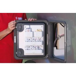 Poles for service doors of fiamma toilets