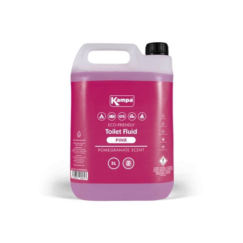 Kampa pink toilet fluid 5l
