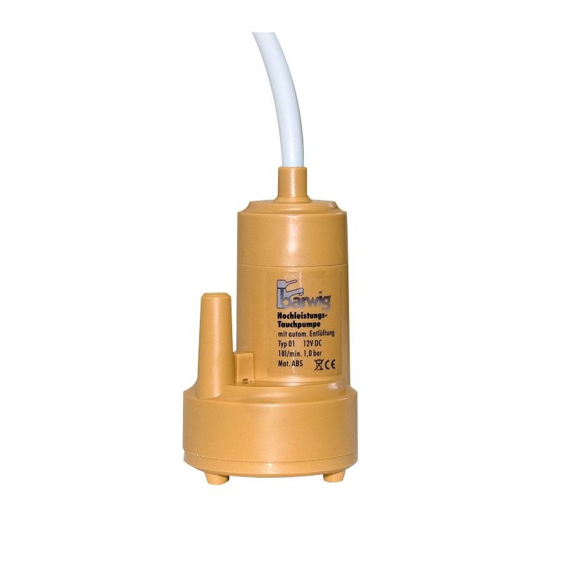 Submersible water pump 12v 18l Barwig Germany