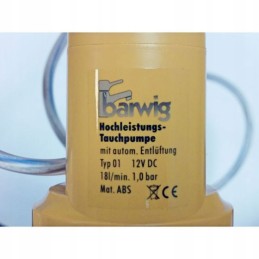 Submersible water pump 12v 18l Barwig Germany