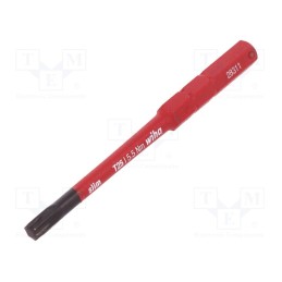 1 pcs x WIHA - 36071 - Interchangeable blade, Torx®, insulated, TX25, 75mm, max.5.5Nm