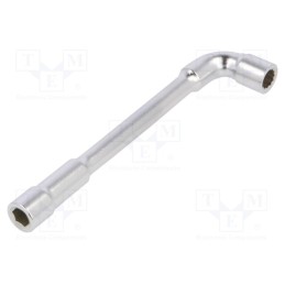 1 pcs x KING TONY - 1080-10 - Wrench, L-type,socket spanner, HEX 10mm, 131mm