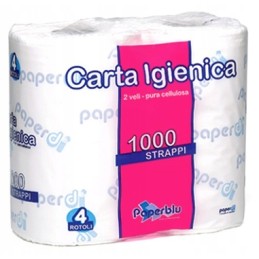 Dissolvable paper for campi tourist toilets