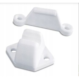 White side entrance door lock