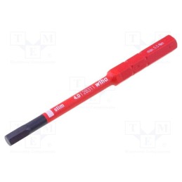 1 pcs x WIHA - 37225 - Interchangeable blade, hex key, insulated, HEX 4mm, 75mm, 1kVAC