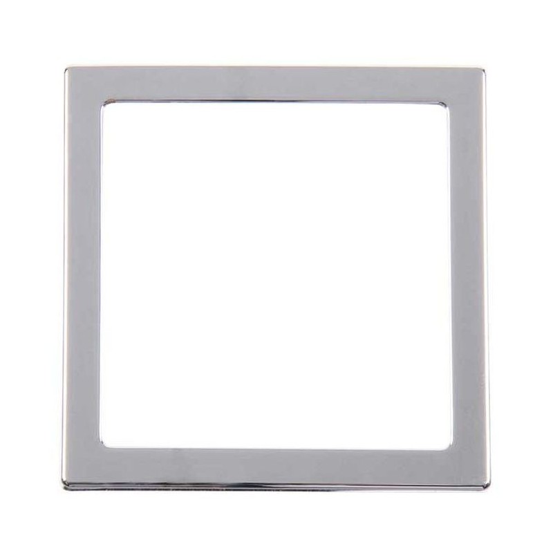 Single frame 62x62, shiny chrome in the frame