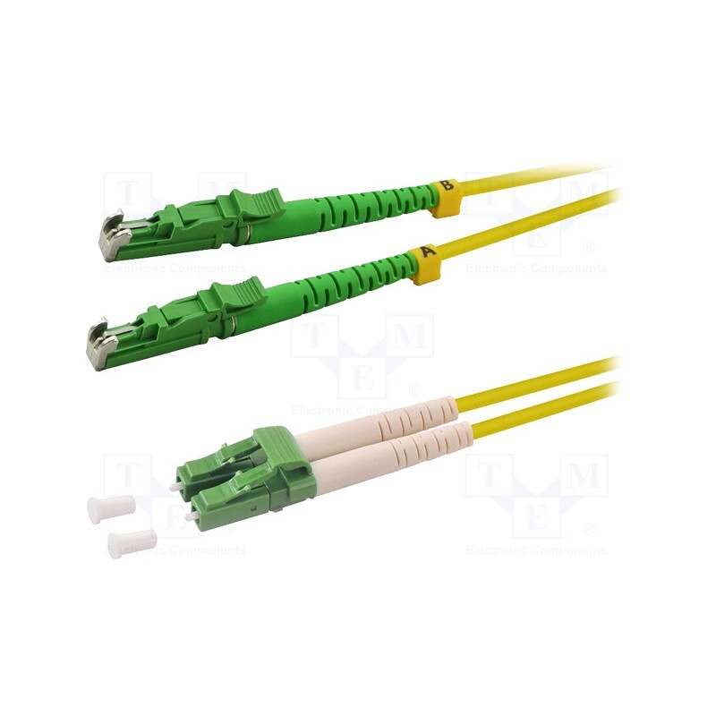 1 pcs x LOGILINK - FP0EL01 - Fiber patch cord, OS2, E2000/APC,LC/APC, 1m, LSZH, yellow