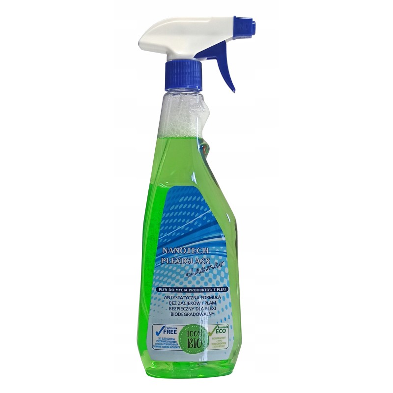 Liquid for cleaning plexiglass and acrylic glass 500 ml apple