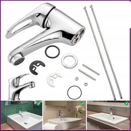 Hot and cold water tap, bathtub tap, 3 8 copper