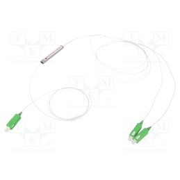 1 pcs x FIBRAIN - FPLC-G0-2-12-90-1-2-X1-2-SCA-SCA - Transition: splitter, SC/APC,both sides, Input: SC/APC, 55x7x4mm