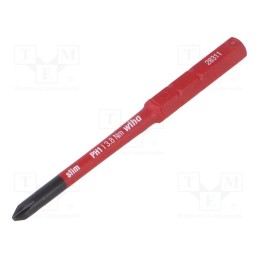 1 pcs x WIHA - 34583 - Interchangeable blade, Phillips, insulated, PH1, 75mm, max.3.8Nm
