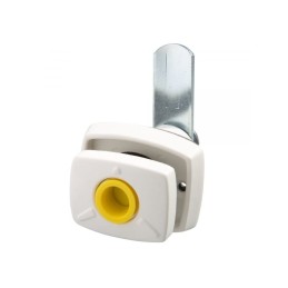 HSC storage compartment hatch service flap lock without insert