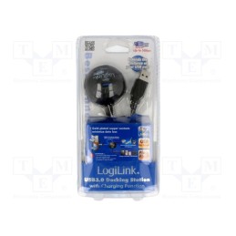 1 pcs x LOGILINK - CU0035 - Cable, USB 3.0, USB A socket x2,USB A plug, nickel plated, 1.5m