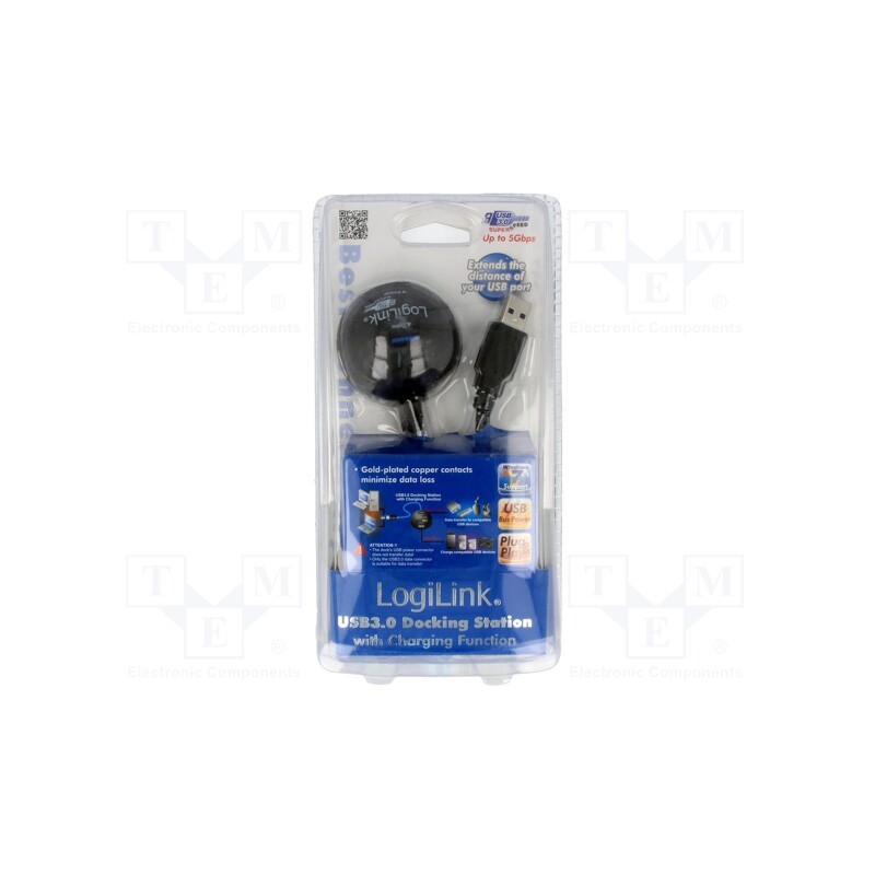 1 pcs x LOGILINK - CU0035 - Cable, USB 3.0, USB A socket x2,USB A plug, nickel plated, 1.5m