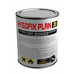 Strong glue for tarpaulins hysofix plan 20 1000 ml
