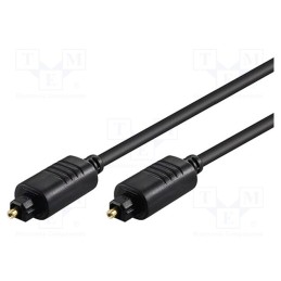 1 pcs x Goobay - 51223 - Cable, Toslink plug,both sides, 5m, Øcable: 5mm