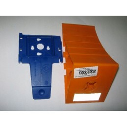 Wheel chock for Steelpress Wawa trailer