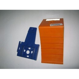 Wheel chock for Steelpress Wawa trailer